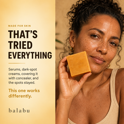 Balabu Turmeric & Kojic Bar — Two-Front Starter Ritual